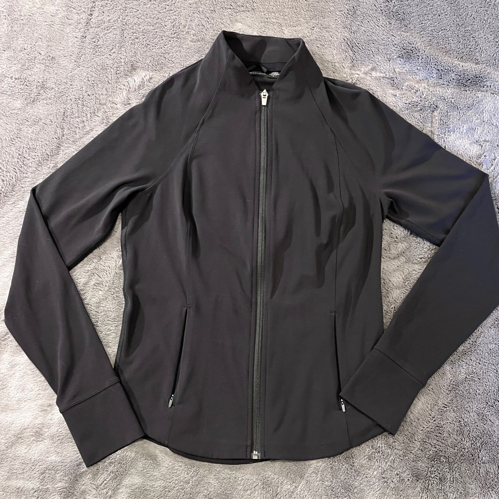 WOMEN’S ATHLETA SALUTATION JACKET-BLACK - SIZE SMALL P